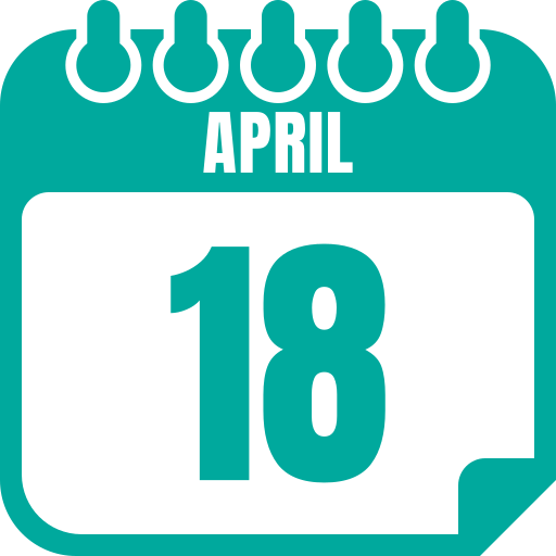 Icono Calendario 18 de abril