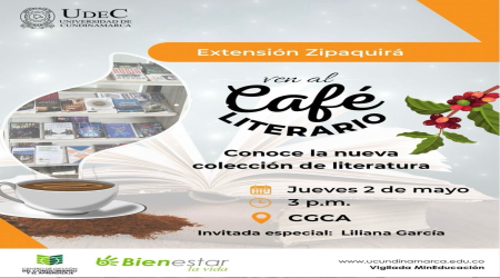 Café literario - Extensión Zipaquirá