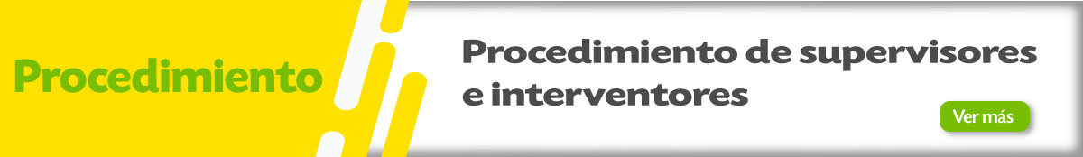 procedimiento de supervisores e interventores