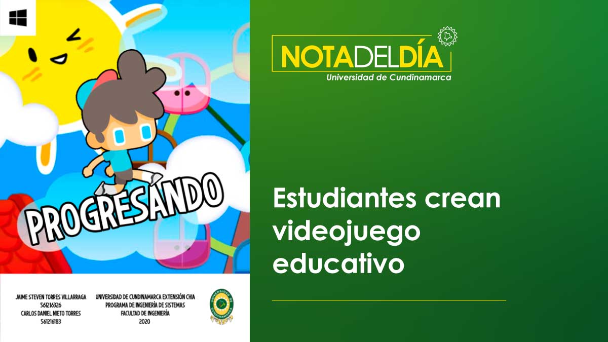 Estudiantes crean videojuego educativo