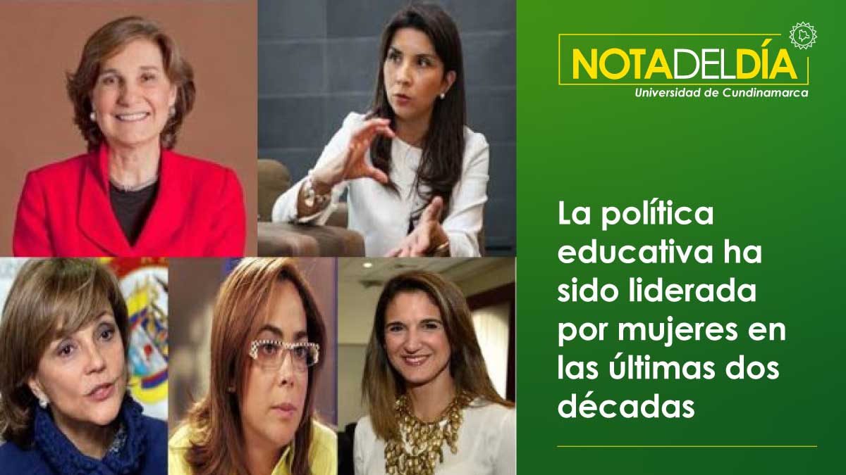 La política educativa ha sido liderada por mujeres en las últimas dos décadas