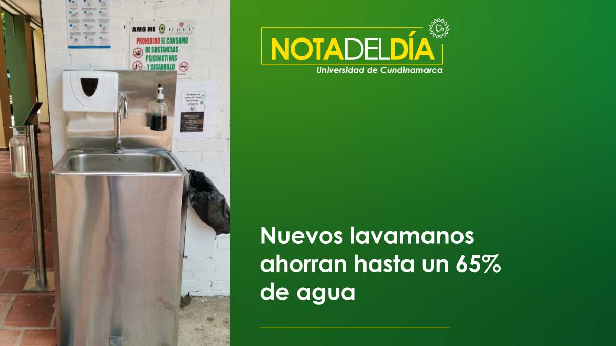 Nuevos lavamanos ahorran hasta un 65% de agua