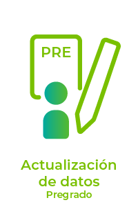 Actualización de datos Pregrado
