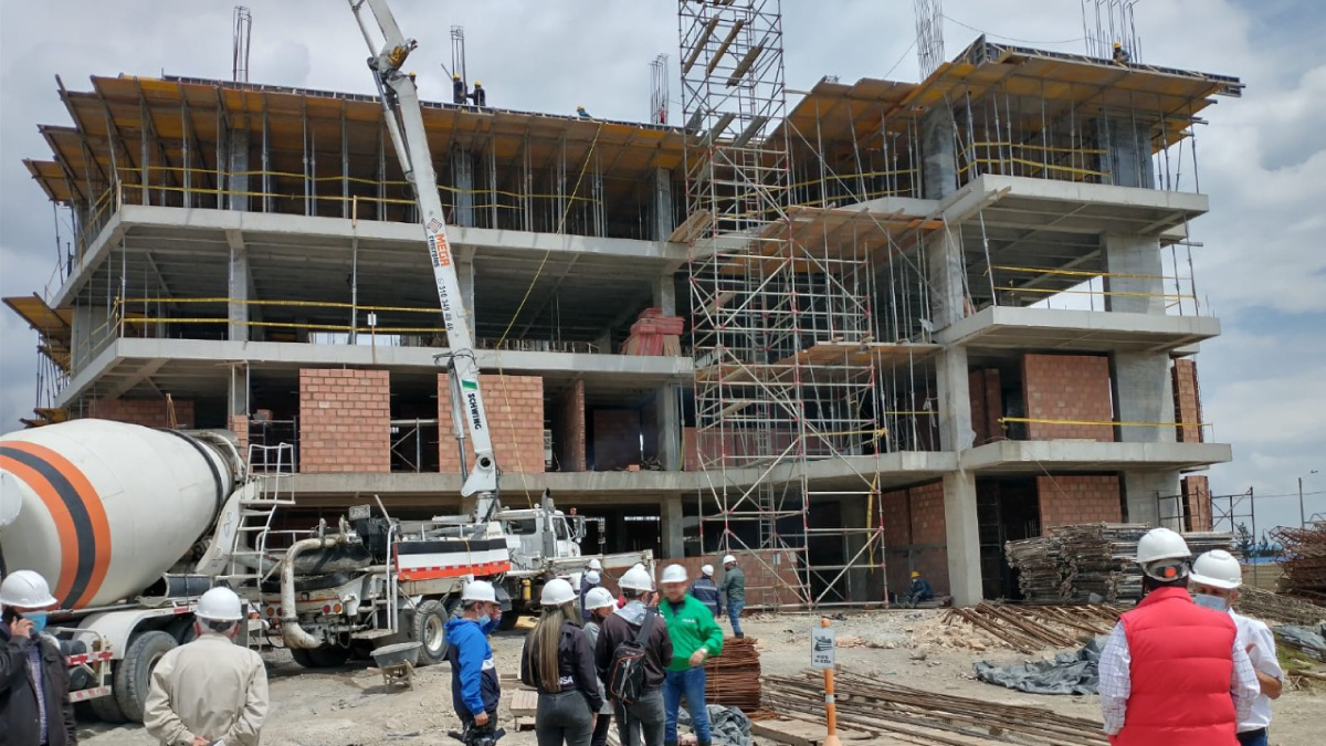 Avanza la construcción de la nueva sede de Zipaquirá 