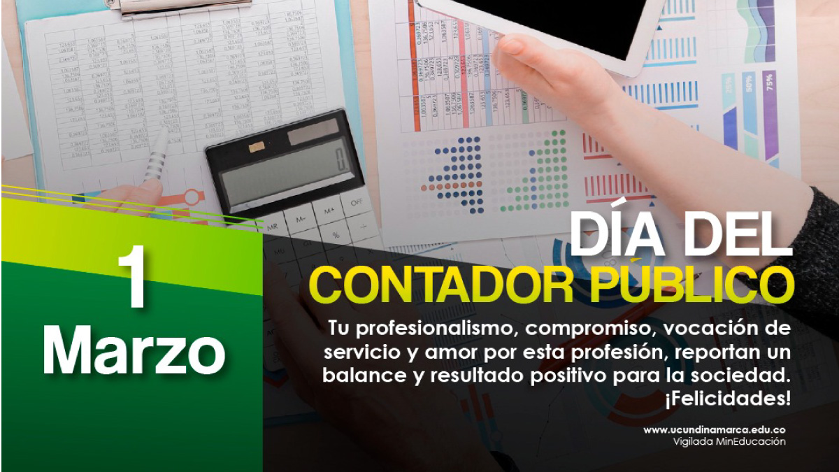 Felicitaciones a todos los contadores públicos