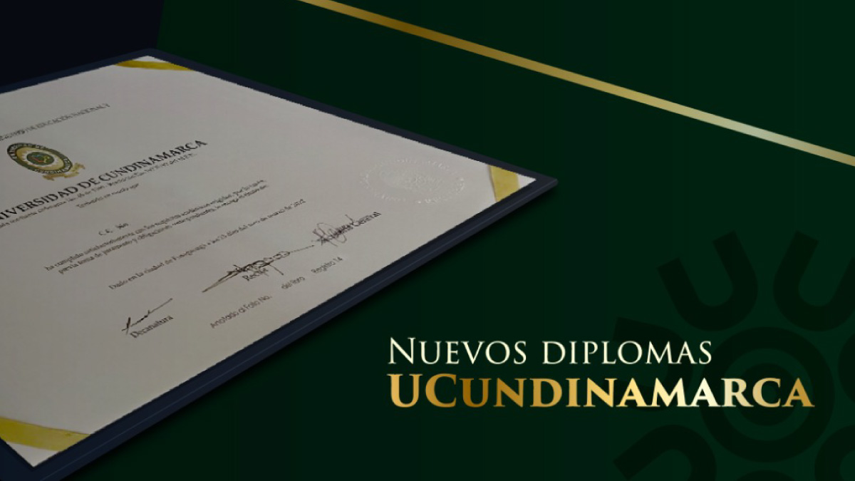 UCundinamarca presenta el nuevo diploma