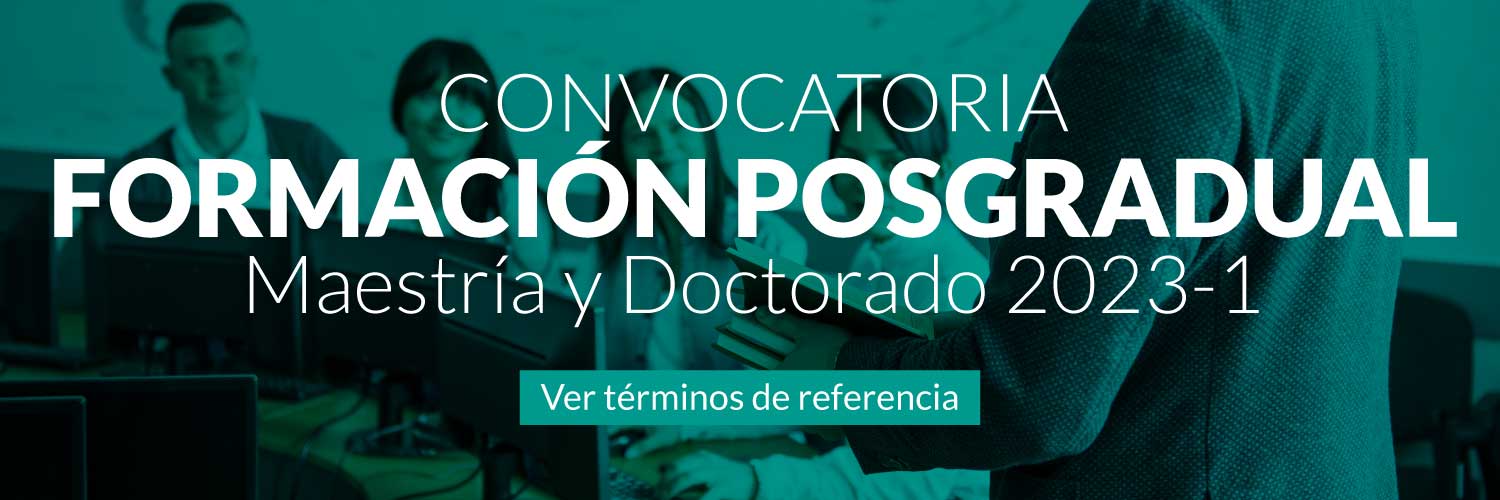 convocatoria de formación posgradual
