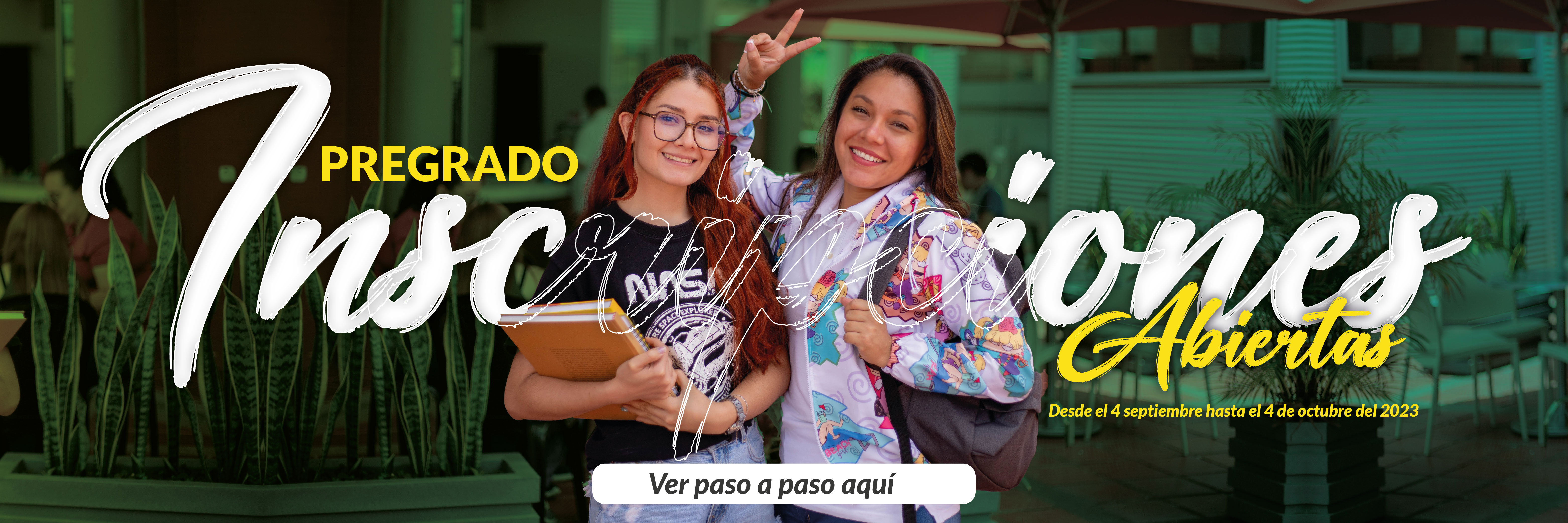 Pregrado inscripciones abiertas 2023-2 