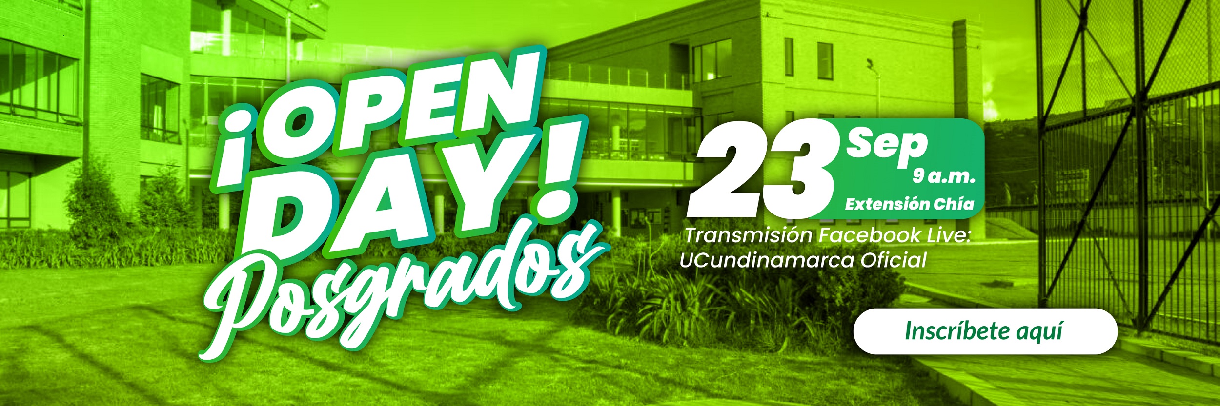 Asistencia Open Day Posgrados- Universidad de Cundinamarca