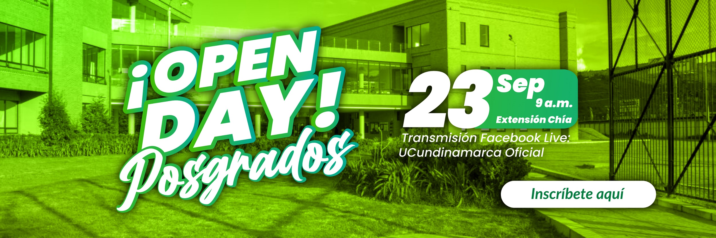 Asistencia Open Day Posgrados- Universidad de Cundinamarca