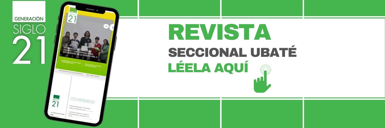 revista generación siglo 21 Seccional Ubate