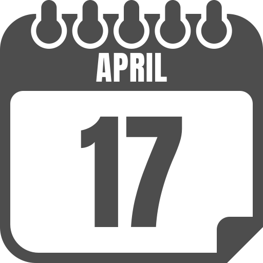 Icono Calendario 17 de abril