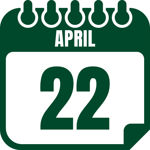 Icono Calendario 22 de abril