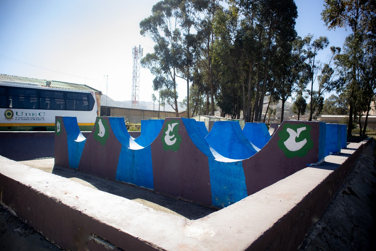 cancha para skateboarding