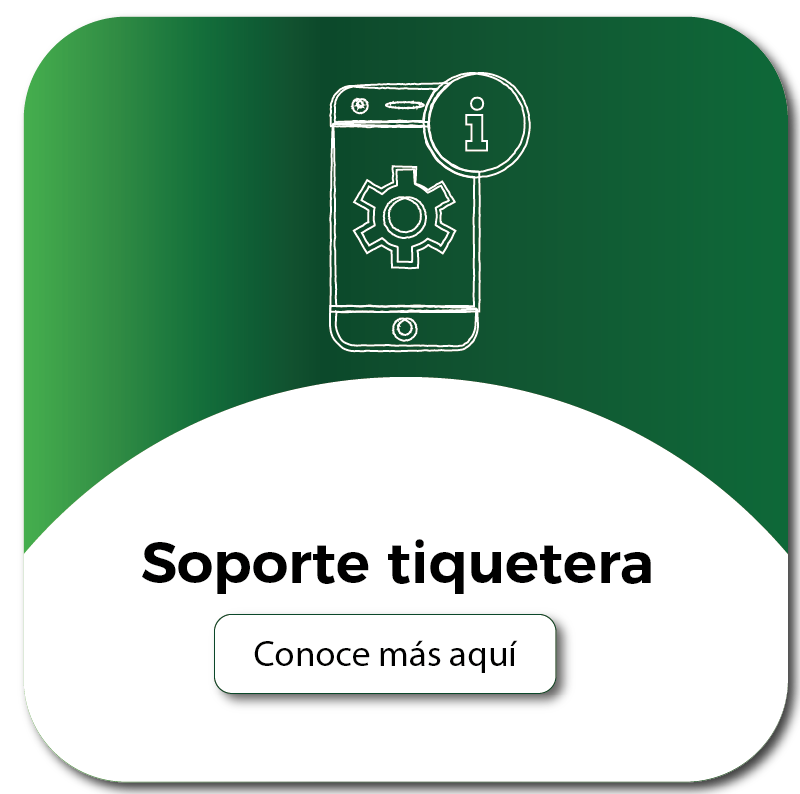 BOTON SOPORTE TIQUETERA