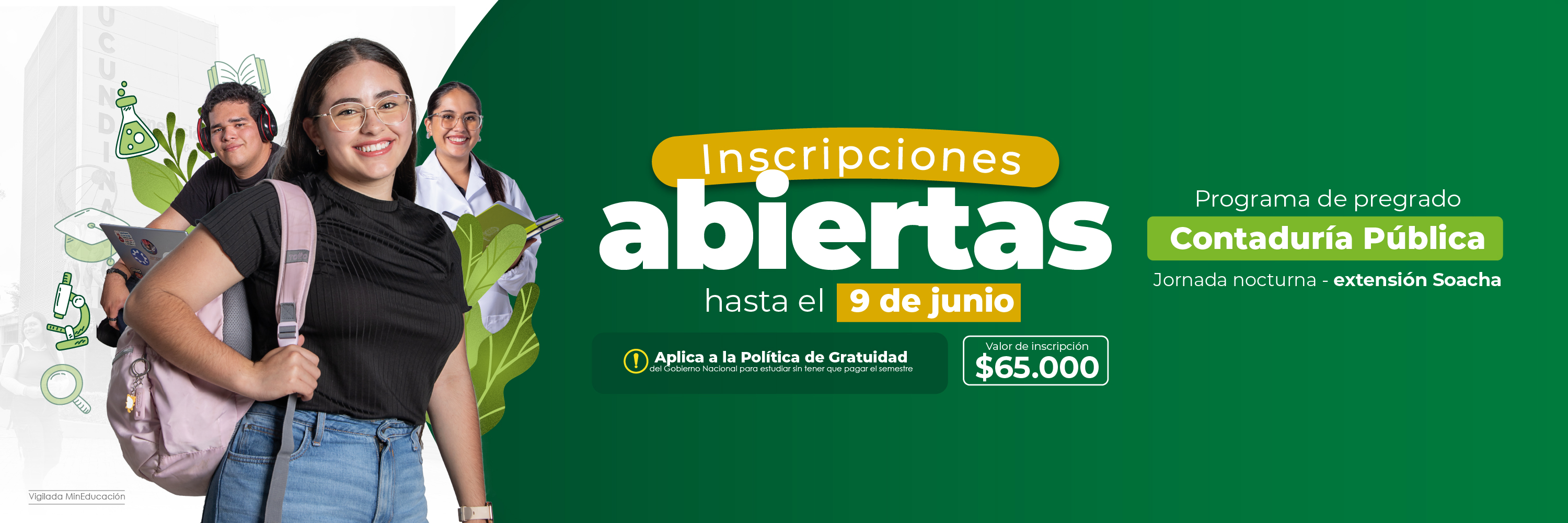 Inscripciones abiertas