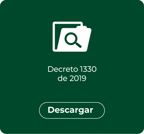 Decreto 1330 de 2019