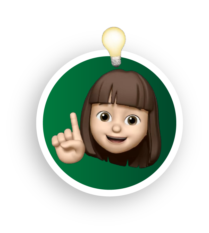 Icono de chico sonriendo junto a su compañera