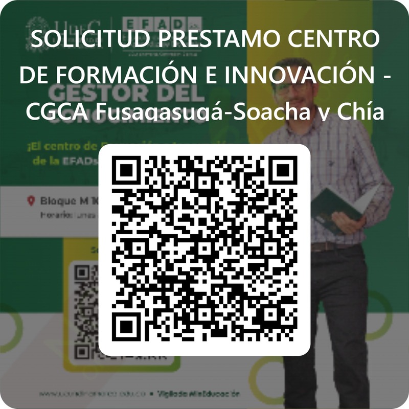 Código QR para reservar espacios EFAD