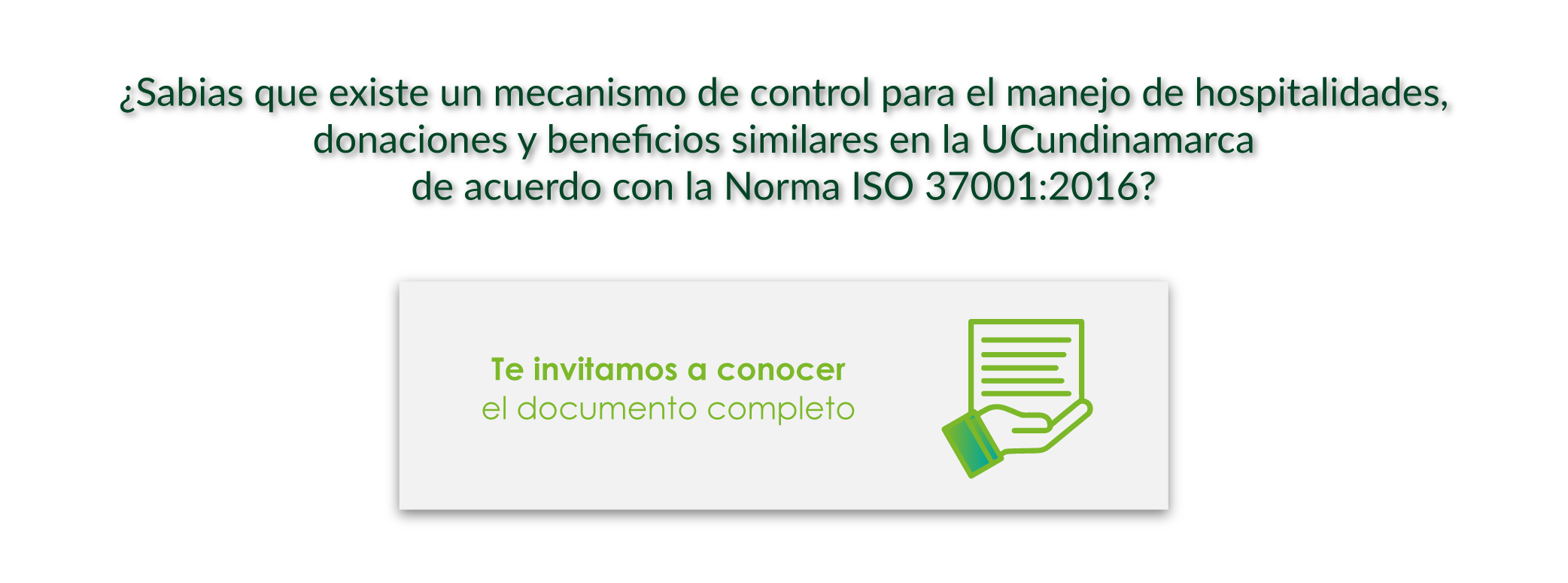 norma iso 37001:2016