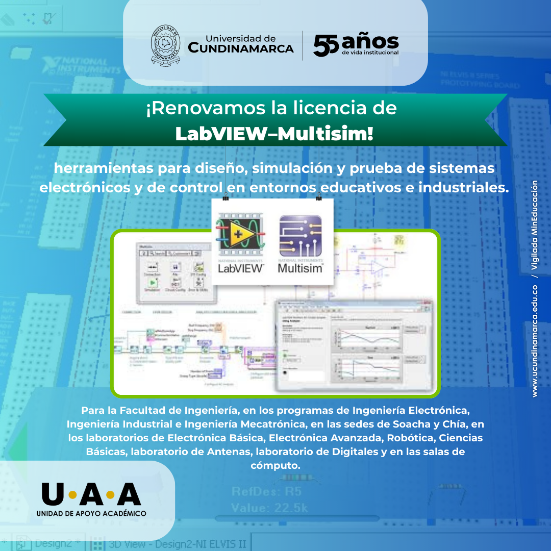 ¡Renovamos la licencia de LabVIEW–Multisim!