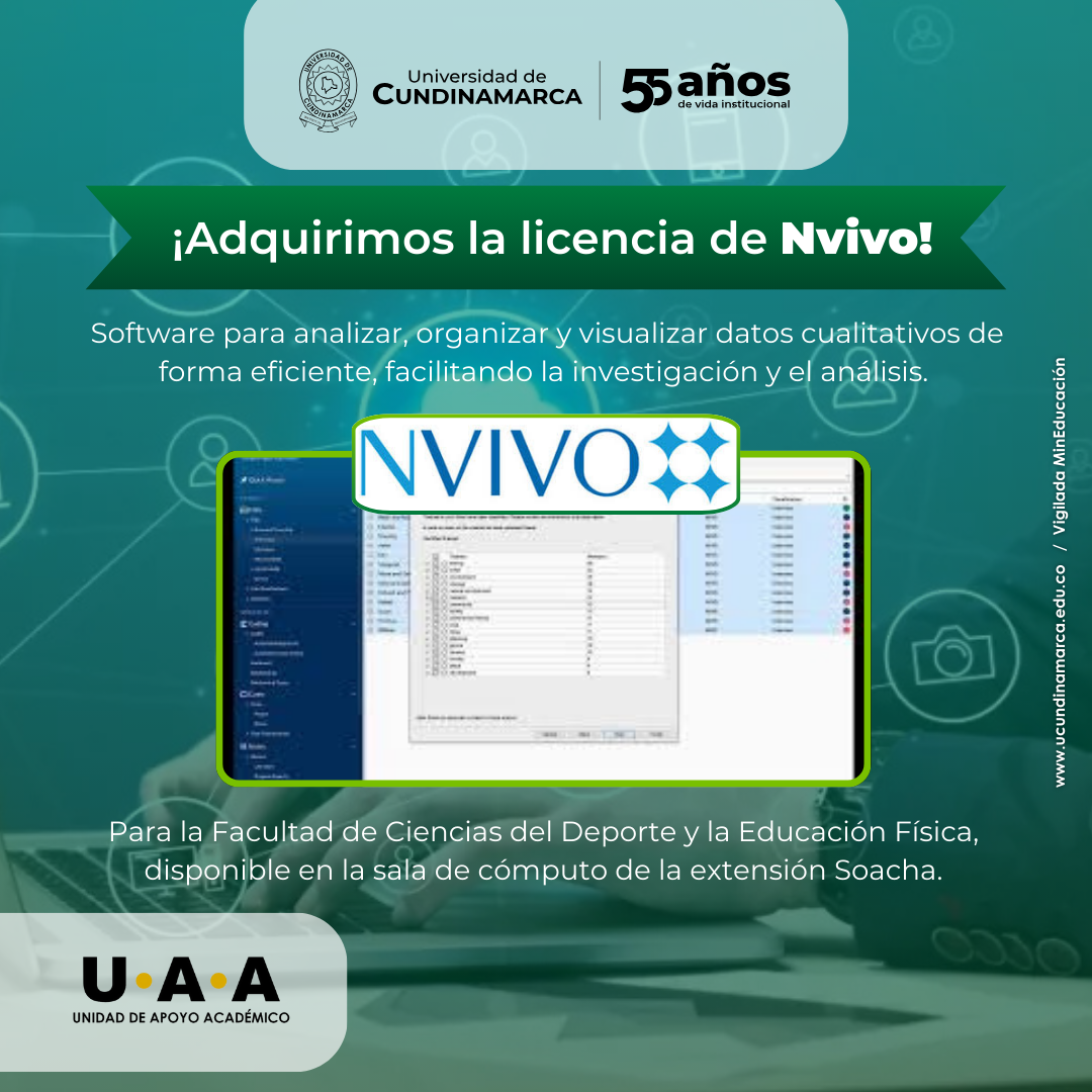¡Adquirimos la licencia de Nvivo!
