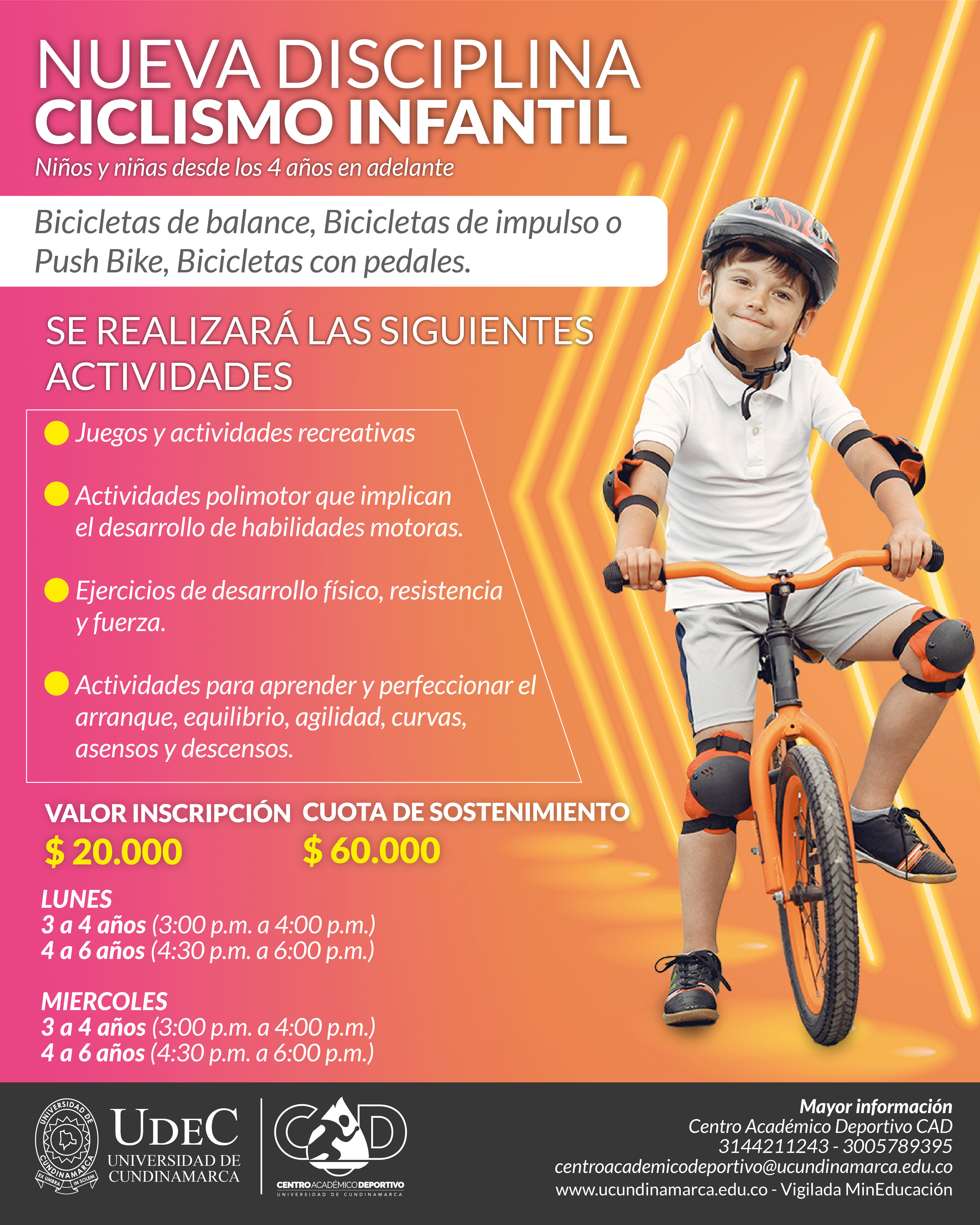 nueva disciplina de ciclismo infantil