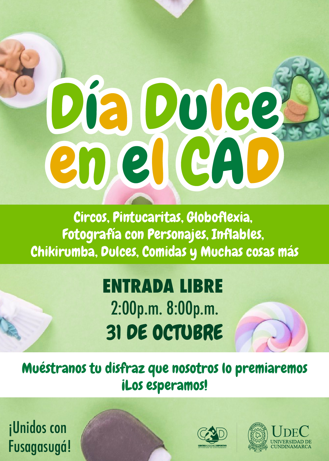 Invitación al día dulce en el CAD.