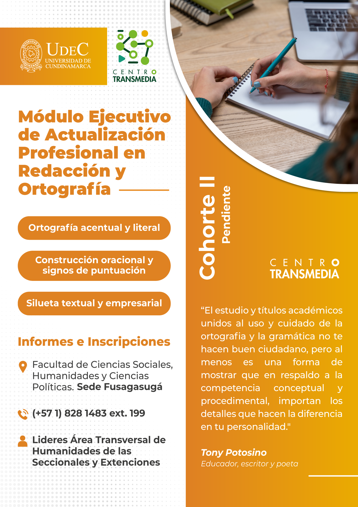 Modulo de actualización profesional en géneros periodísticos