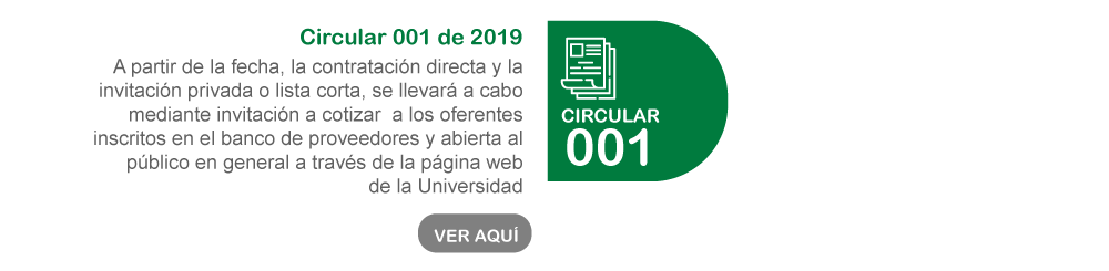 Circular 001 de 2019