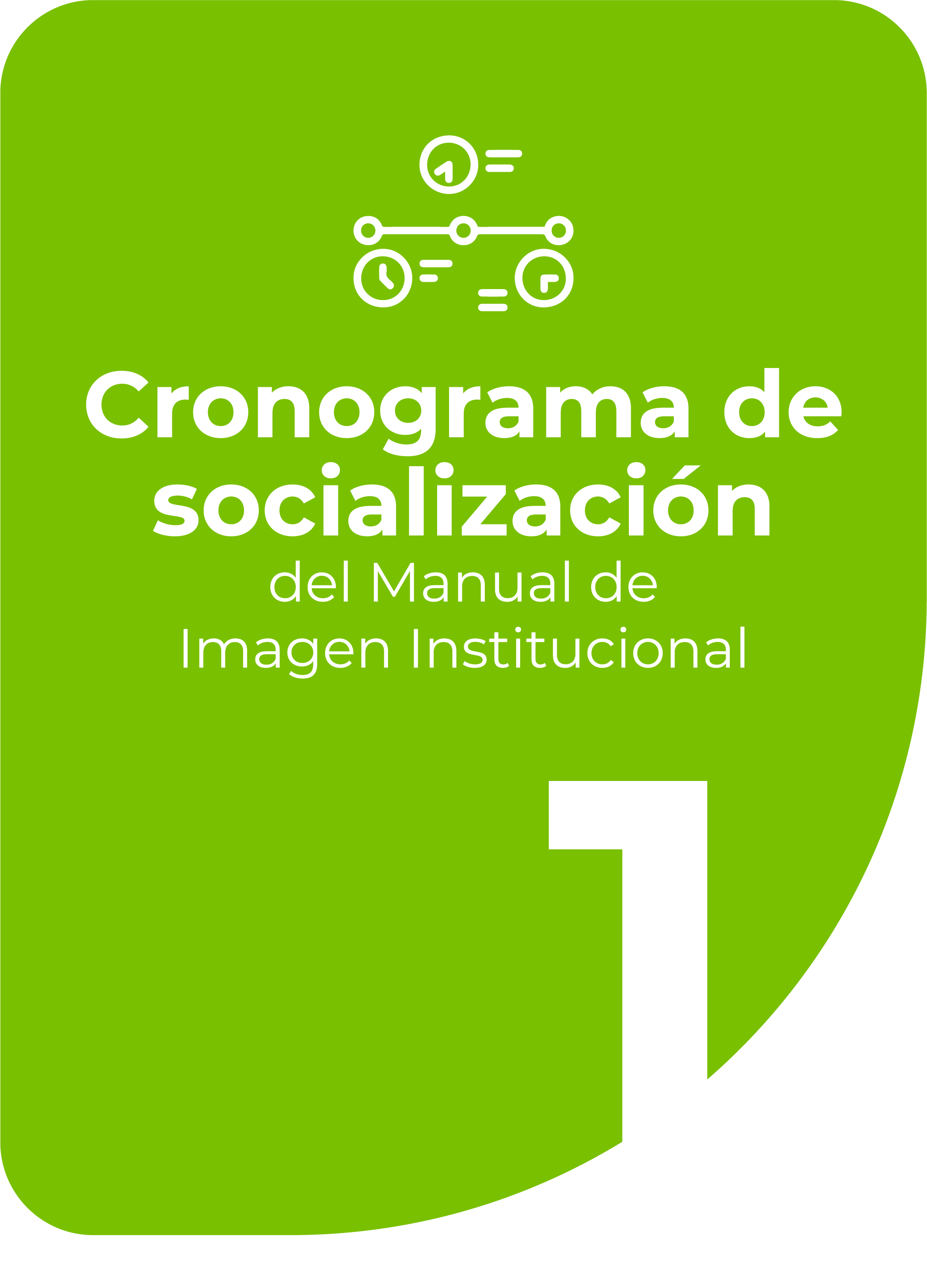 Cronograma de socializacion del manual de imagen institucional