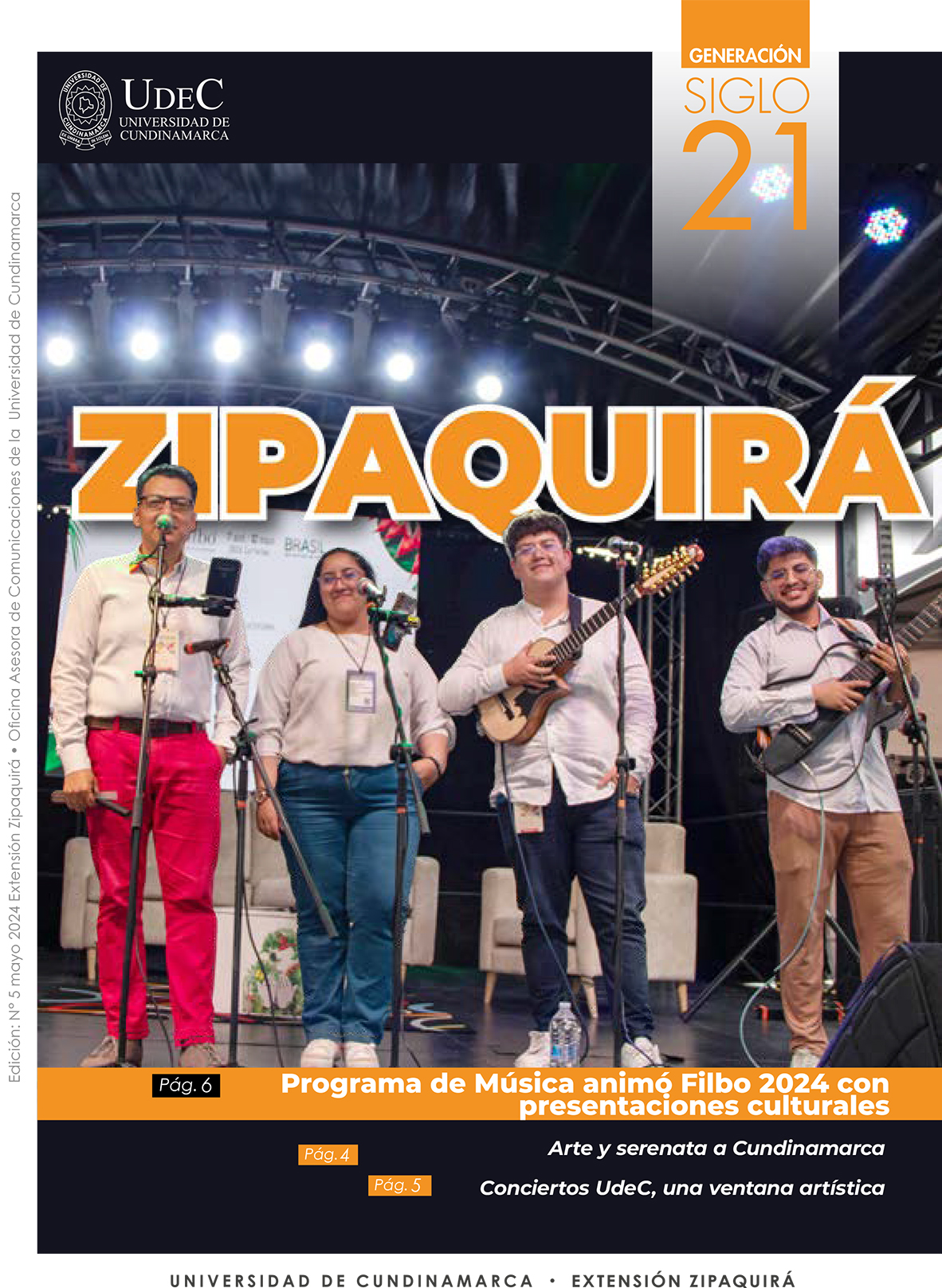 revista generación siglo 21 Zipaquirá