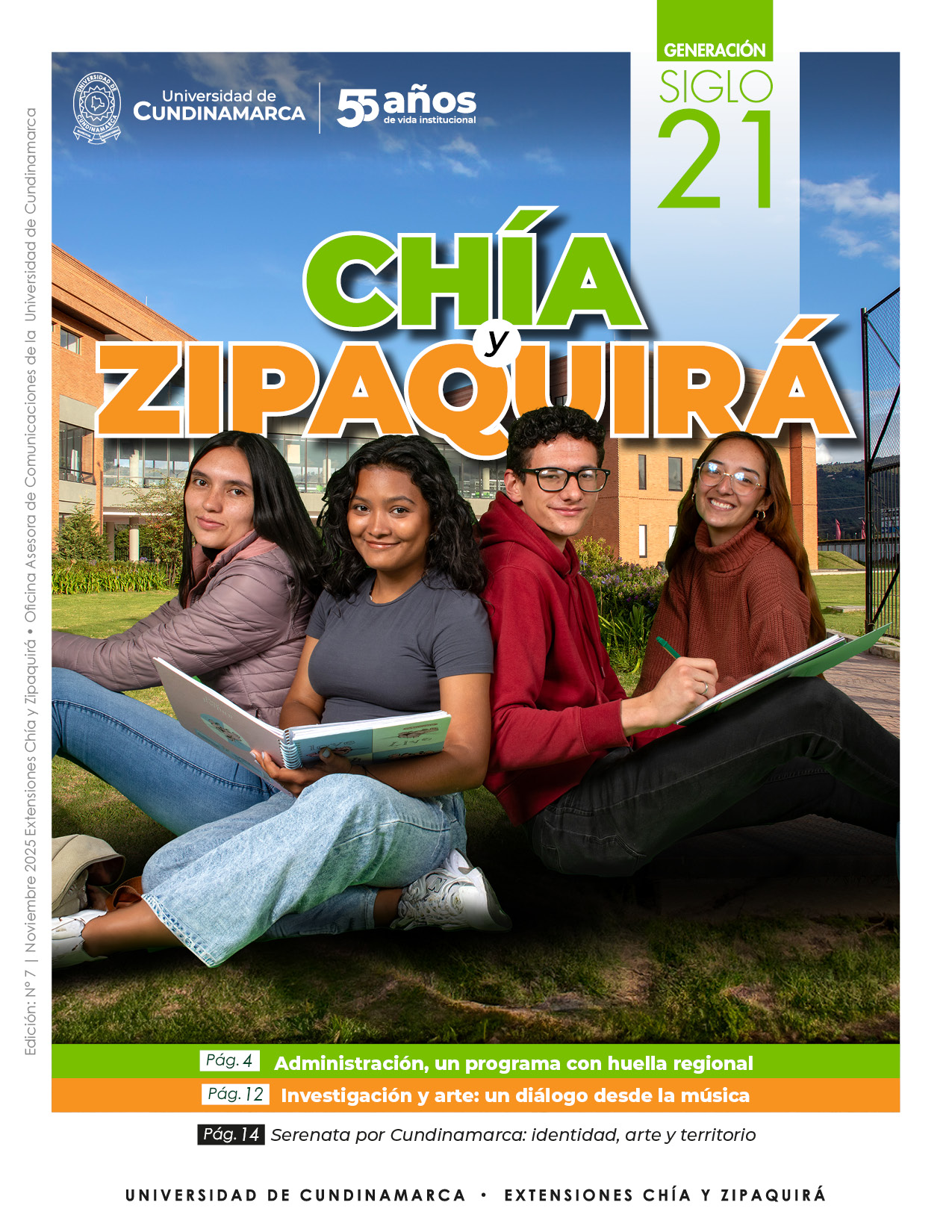 revista generación siglo 21 Chía y Zipaquirá