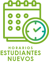 horarios estudiantes nuevos