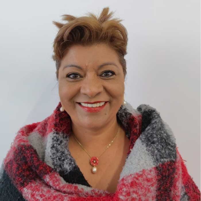 Retrato de la Directora de Investigación Universitaria Olga Marina Garcia Norato