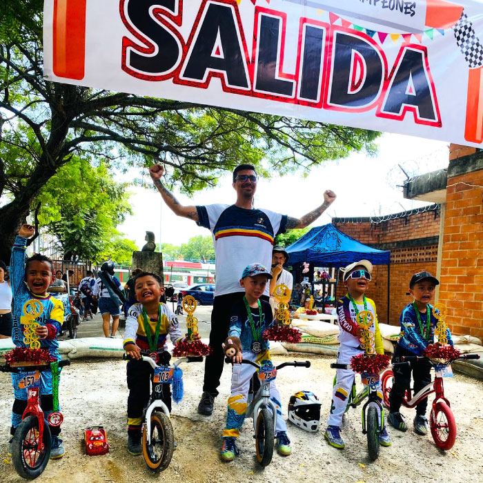Fotografía de deportistas