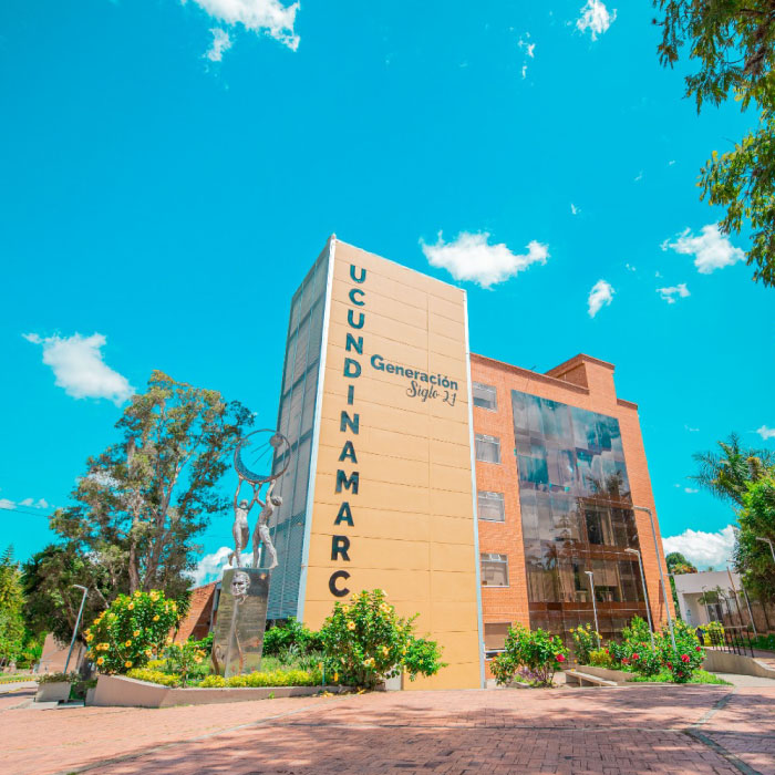 Imagen de la entrada de la universidad sede fusagasugá