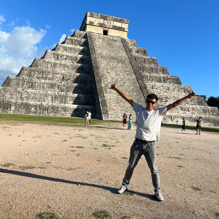 Gracias a la U. expuse mi investigación en México