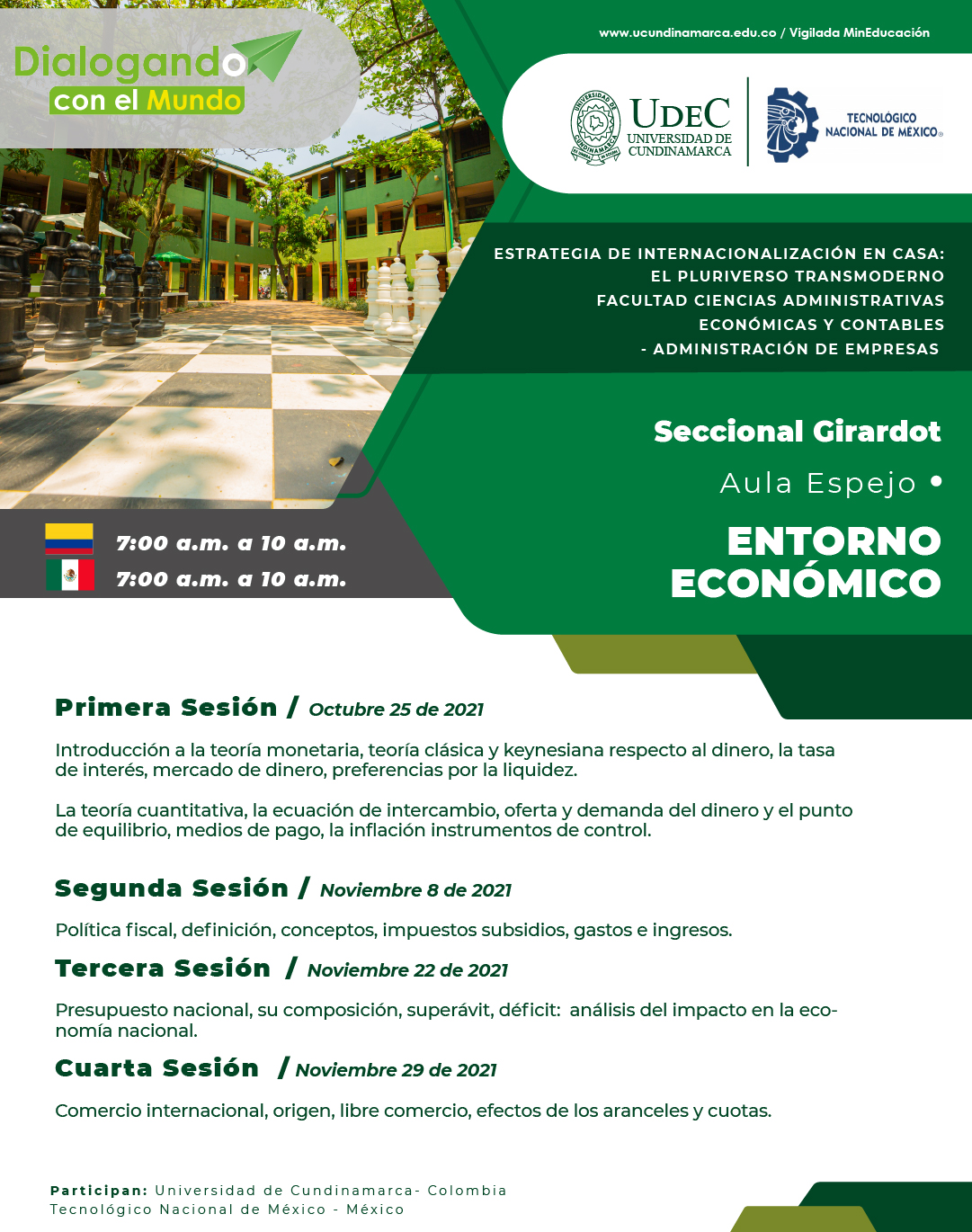 Aula espejo entorno económico