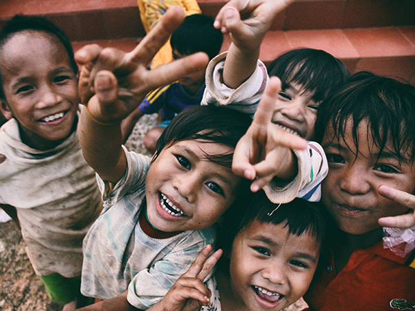 imagen de niños felices