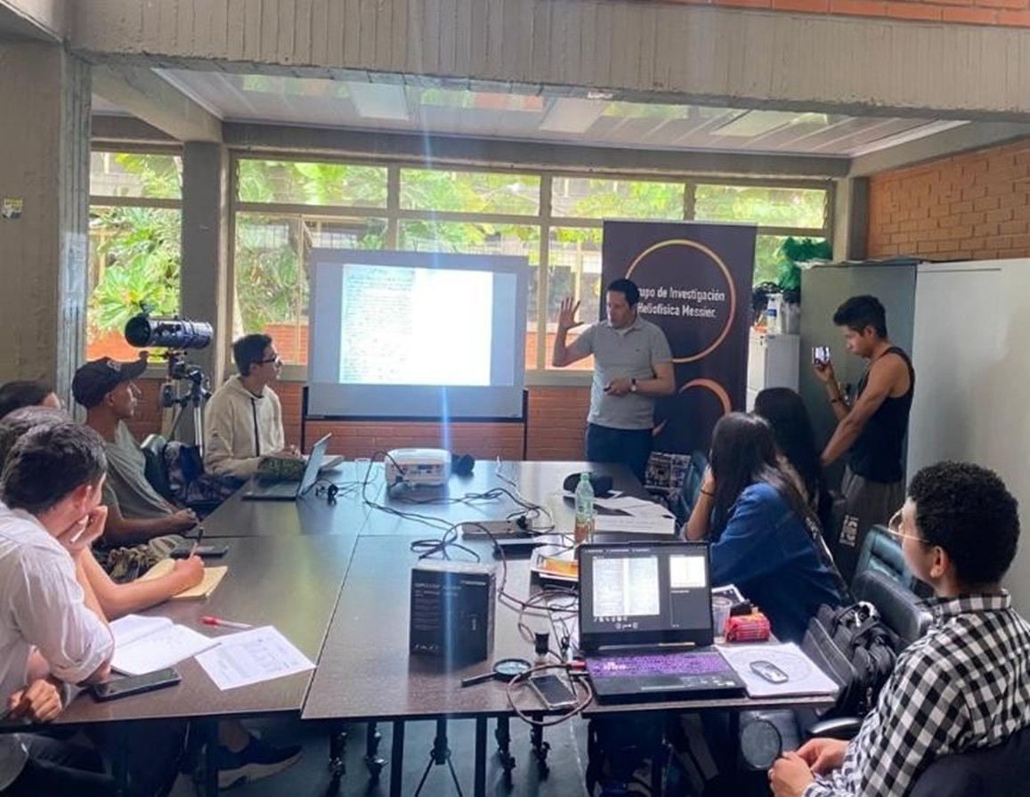 Taller social y regional: noche de estrellas