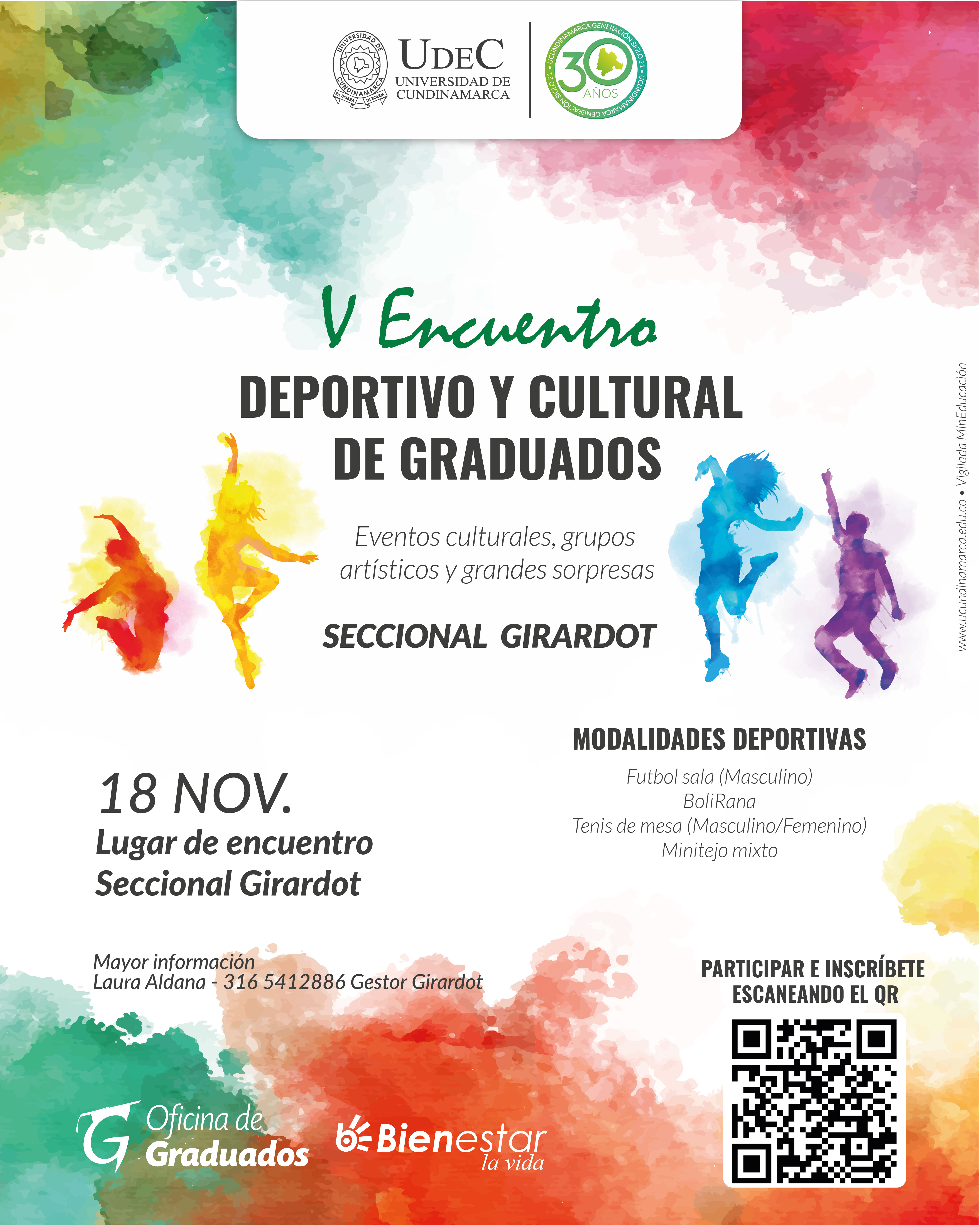 encuentro deportivo y cultural de graduados girardot