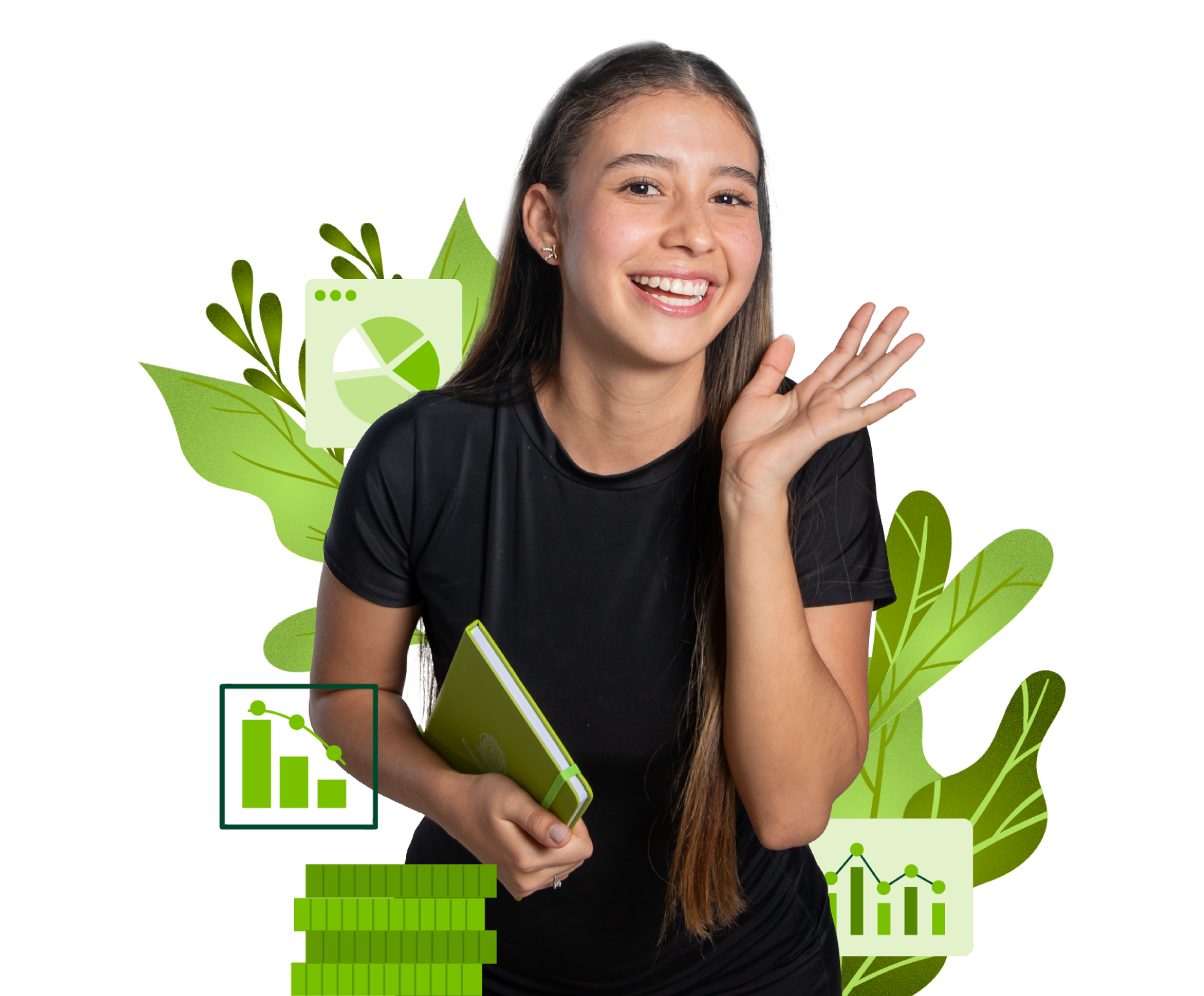 Foto de estudiante sonriendo