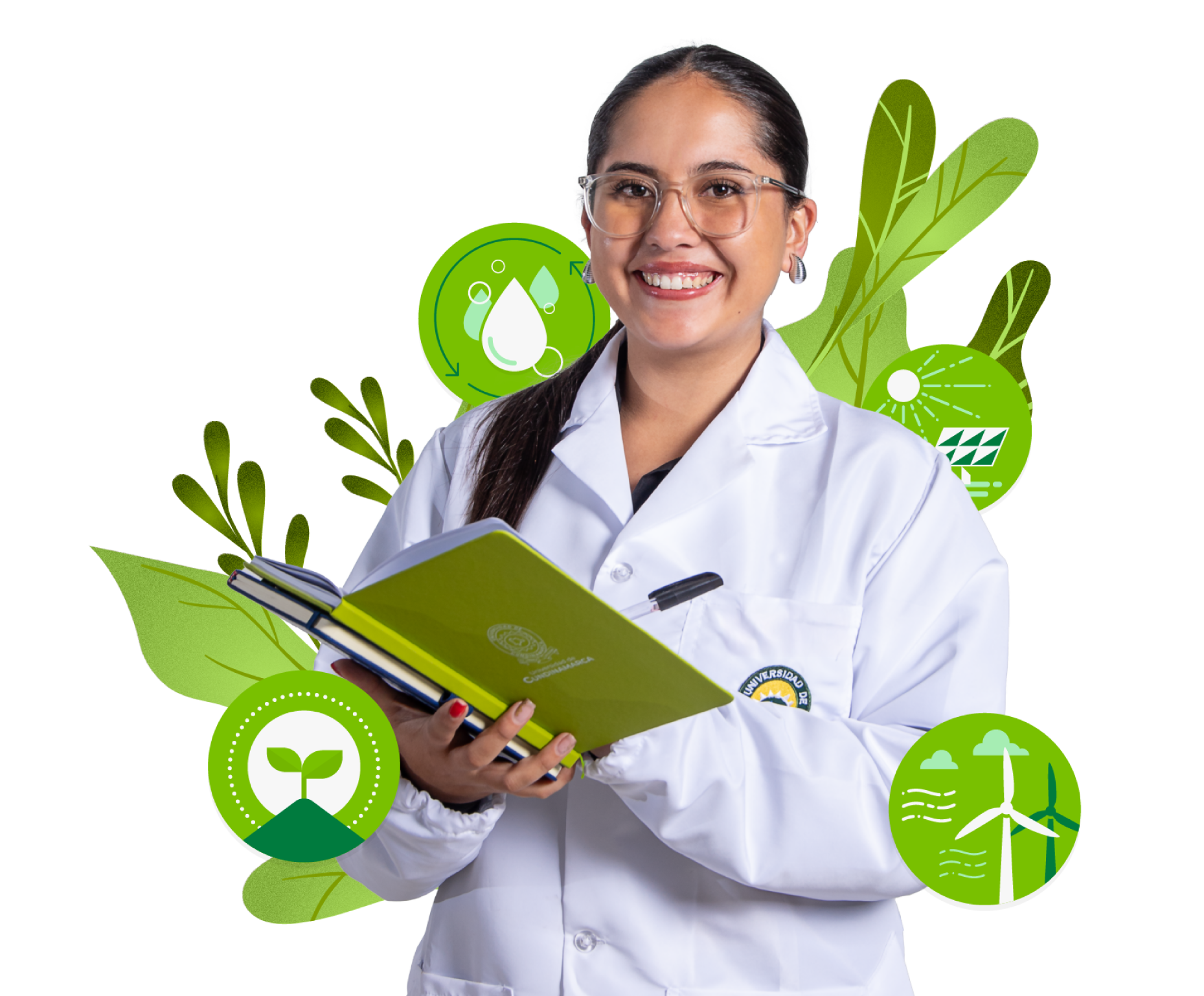 Foto de estudiante sonriendo