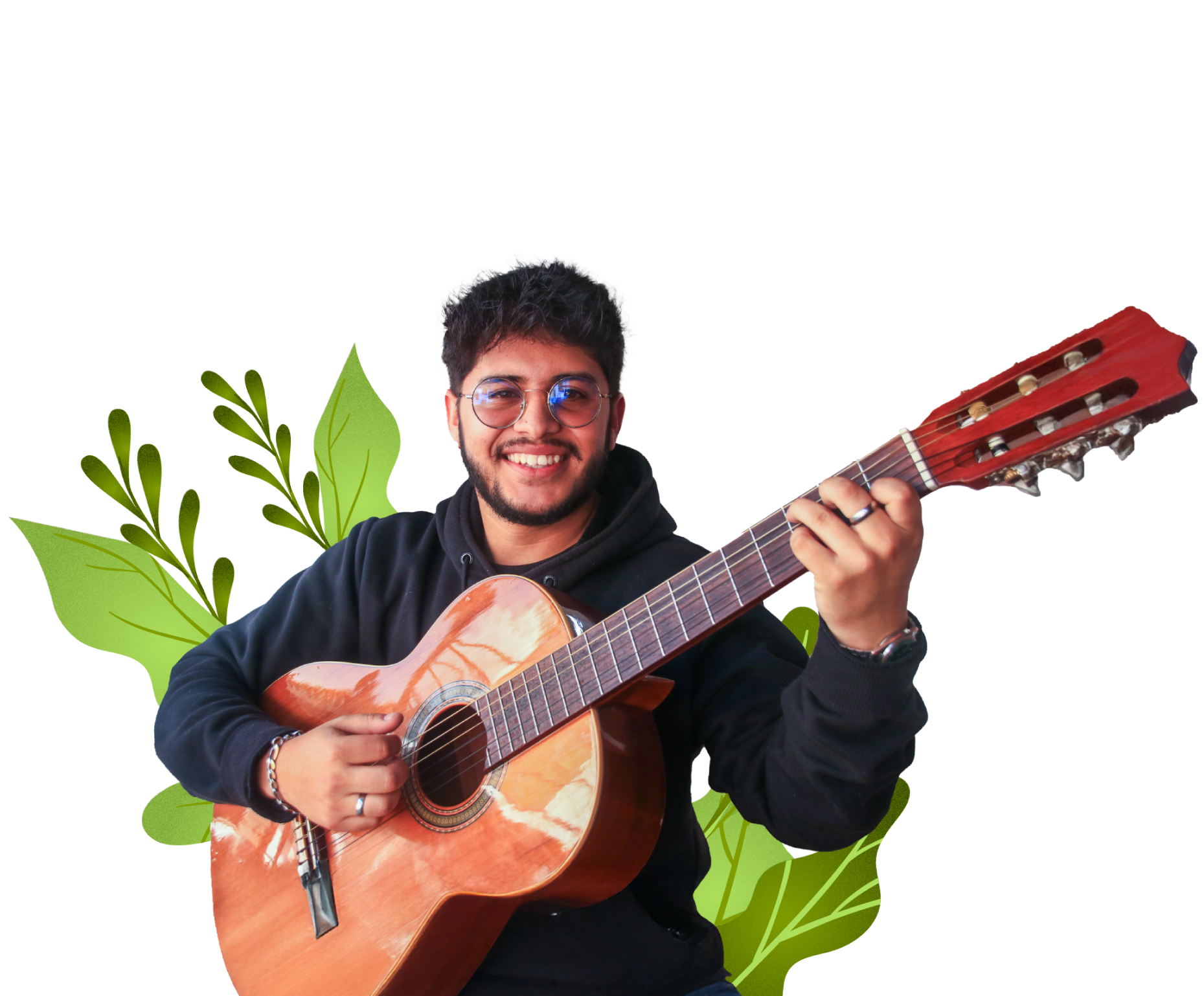 Foto de estudiante sonriendo