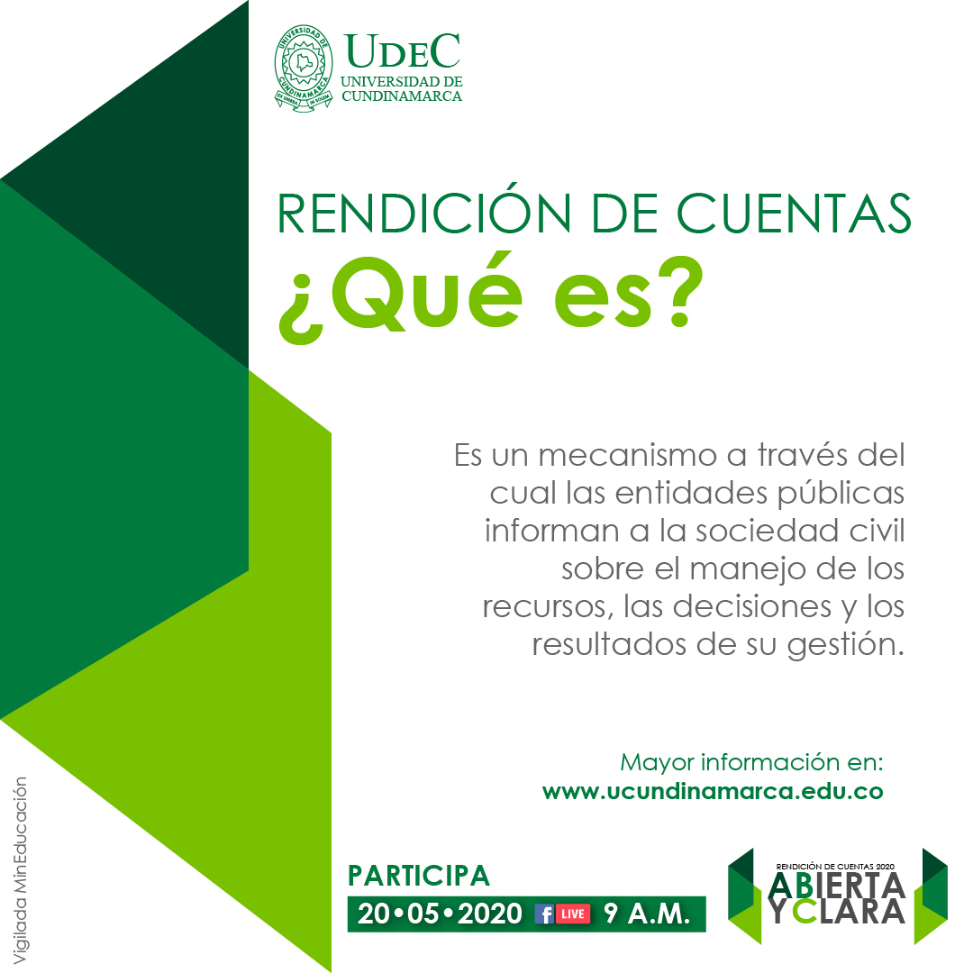 Rendición de cuentas ¿Qué es? Rendición de cuentas ¿Qué es?