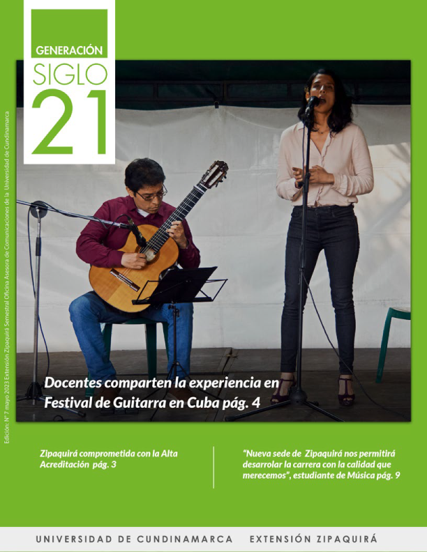 revista generación siglo 21 Zipaquirá