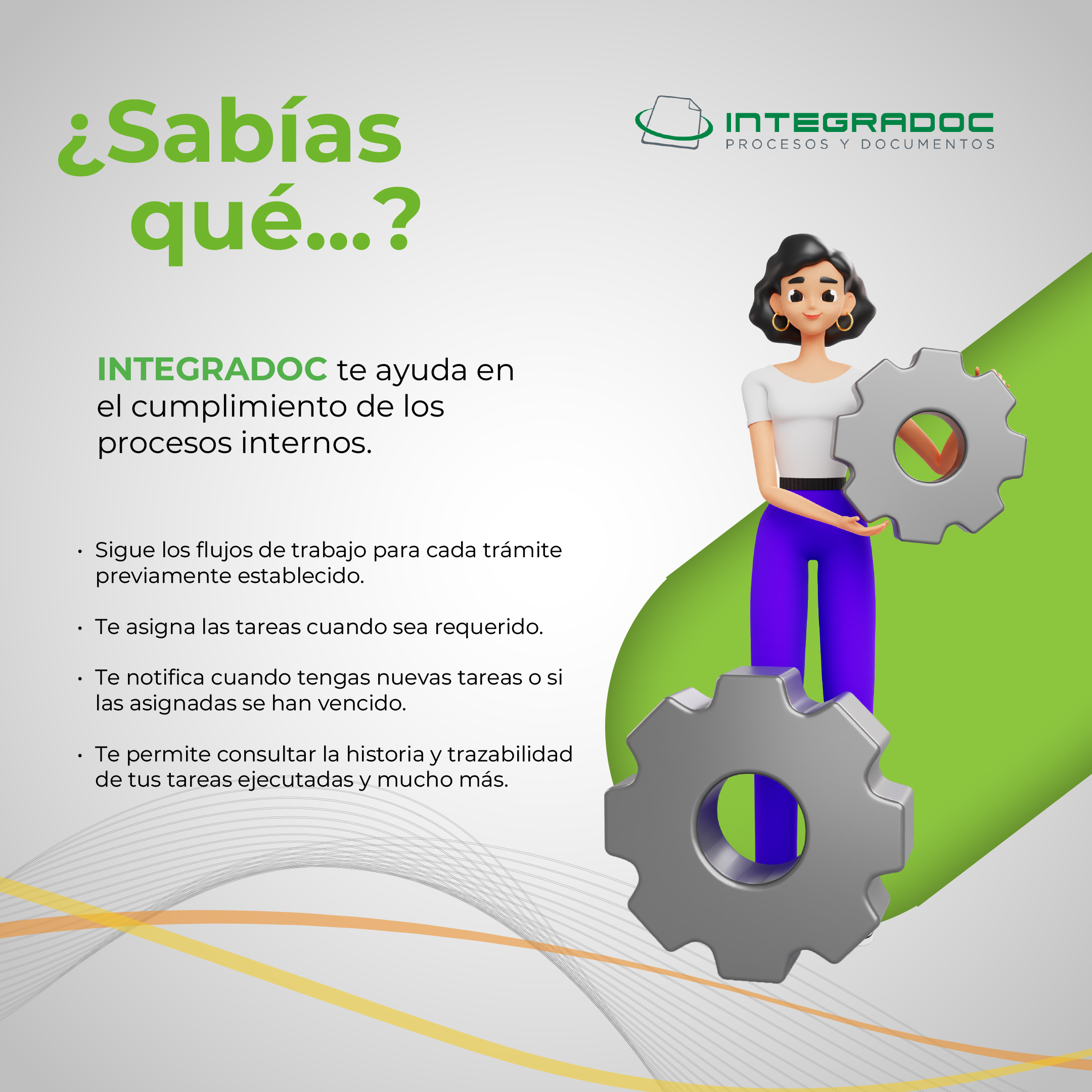 integradoc te ayuda en el cumplimiento de los procesos internos.