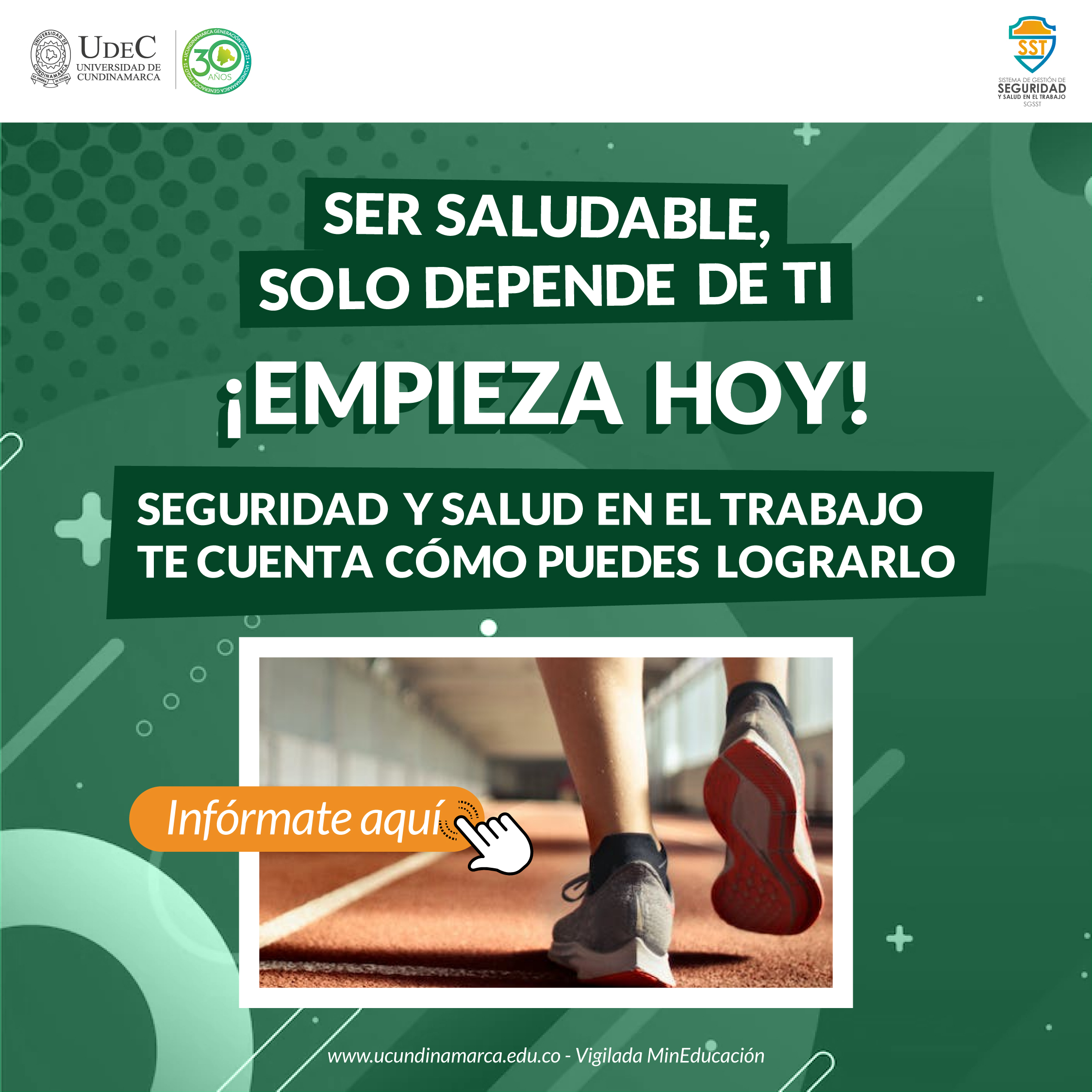 Ser saludable, sólo depende de ti