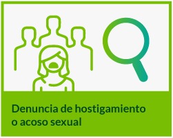 denuncia de hostigamiento o acoso sexual